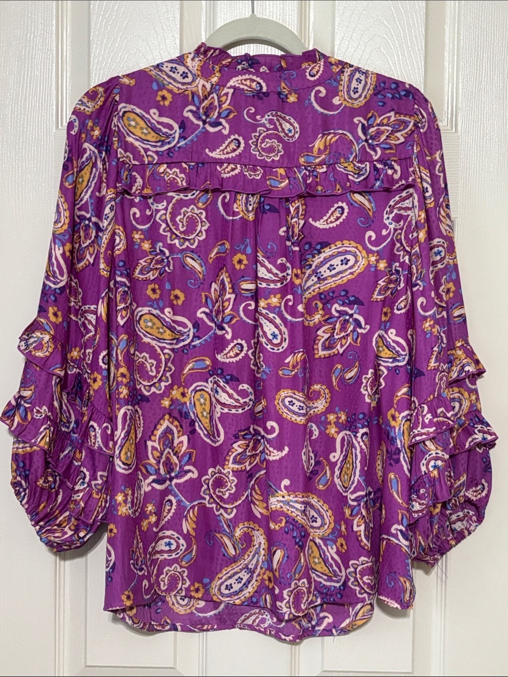 Paisley ruffle top - Picture 4 of 4